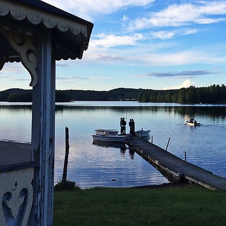 Utsikt vid Movänta camping