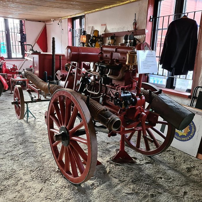 Brandbil från tidigt 1900-tal